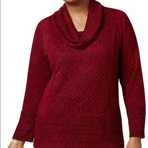 Cowl neck sweater
